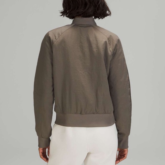 Lululemon Non Stop Reversible Bomber Jacket in Rover - Picture 2 of 10